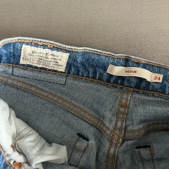 Levi's WEDGIE ICON FIT Size 24 - Picture 13 of 16
